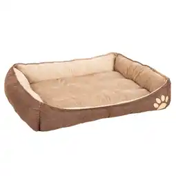 Zooplus Hondenmand Knuffel Basic 90x63x18 cm Bruin aanbieding