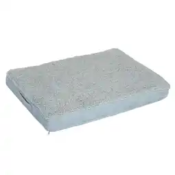 Zooplus S: L 72 x B 50 x H 9,5 cm (motief: hond) - Hondenkussen Memory Foam Grijs aanbieding