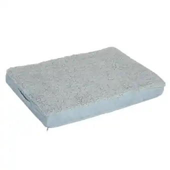 Zooplus S: L 72 x B 50 x H 9,5 cm (motief: hond) - Hondenkussen Memory Foam Grijs aanbieding