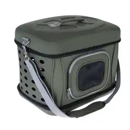 Zooplus Opvouwbare Transporttas - Groen, L 42 x B 32 x H 30 cm aanbieding