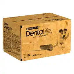 Zooplus 60 stuks voor kleine honden Purina Dentalife Tandverzorgingssnacks aanbieding