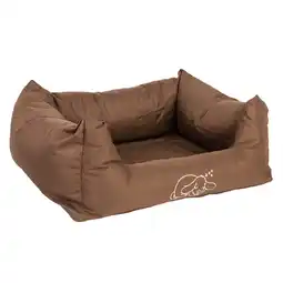 Zooplus L76 x B60 x H21 cm Strong & Soft Hondenbed Bruin aanbieding