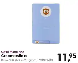 HANOS Caffè Mondiano Creamersticks aanbieding