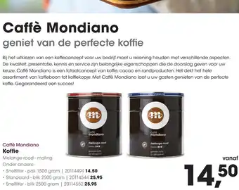 HANOS Caffè Mondiano Koffie aanbieding