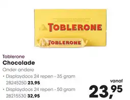 HANOS Toblerone Chocolade aanbieding
