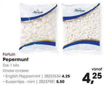 HANOS Fortuin Pepermunt aanbieding