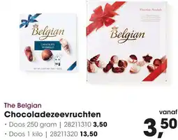 HANOS The Belgian Chocoladezeevruchten aanbieding