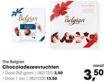 HANOS The Belgian Chocoladezeevruchten aanbieding