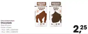 HANOS Chocolatemakers Chocolade aanbieding