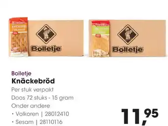 HANOS Bolletje Knäckebröd aanbieding