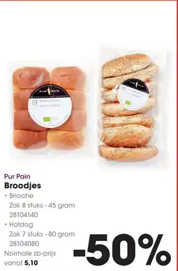 HANOS Pur Pain Broodjes aanbieding