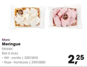 HANOS Maro Meringue aanbieding
