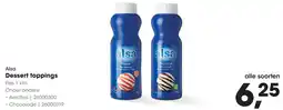 HANOS Alsa Dessert toppings aanbieding