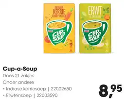 HANOS Cup-a-Soup aanbieding