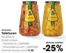 HANOS Kesbeke Tafelzuren aanbieding