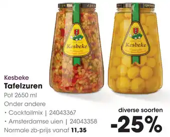 HANOS Kesbeke Tafelzuren aanbieding