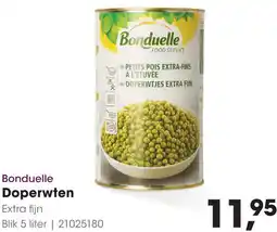 HANOS Doperwten aanbieding