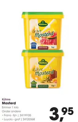 HANOS Kühne Mosterd aanbieding