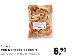 HANOS Fastfood Mini worstenbroodjes aanbieding