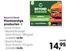 HANOS Beyond Meat Plantaardige producten aanbieding