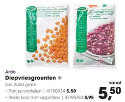 HANOS Ardo Diepvriesgroenten aanbieding