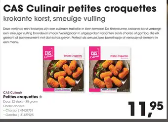 HANOS Petites croquettes aanbieding