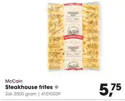 HANOS McCain Steakhouse frites aanbieding