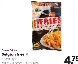 HANOS Farm Frites Belgian fries aanbieding