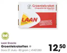 HANOS Laan Snacks Groentekroketten aanbieding