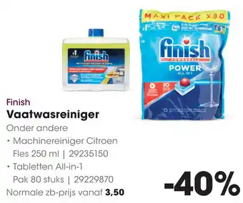 HANOS Finish Vaatwasreiniger aanbieding