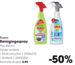 HANOS Dubro Reinigingsspray aanbieding