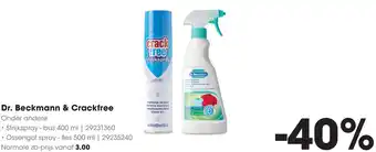 HANOS Dr. Beckmann & Crackfree Onder andere aanbieding