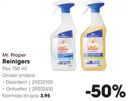 HANOS Mr. Proper Reinigers aanbieding