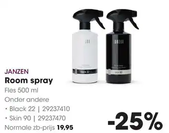 HANOS Janzen Room spray aanbieding
