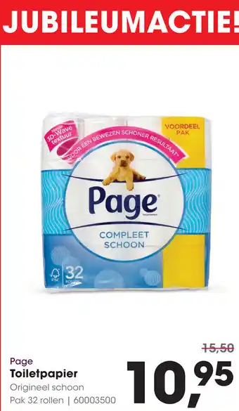 HANOS Page Toiletpapier aanbieding