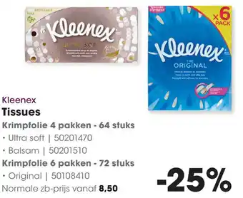 HANOS Tissues aanbieding