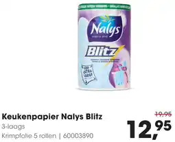 HANOS Keukenpapier Nalys Blitz aanbieding