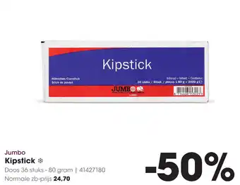 HANOS Jumbo Kipstick aanbieding