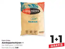 HANOS Farm Frites Aardappelschijven aanbieding