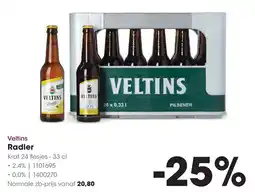 HANOS Veltins Radler aanbieding