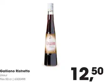 HANOS Galliano Ristretto aanbieding