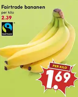 De Boerenschuur Fairtrade bananen aanbieding