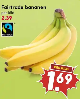 De Boerenschuur Fairtrade bananen aanbieding