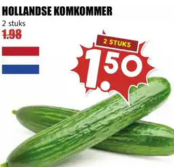 De Boerenschuur Hollandse komkommer aanbieding