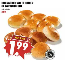 De Boerenschuur Boonacker witte bollen of tarwebollen aanbieding