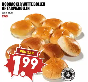 De Boerenschuur Boonacker witte bollen of tarwebollen aanbieding
