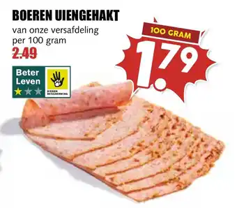 De Boerenschuur Boeren uiengehakt aanbieding