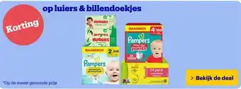 Bol.com op luiers & billendoekjes aanbieding