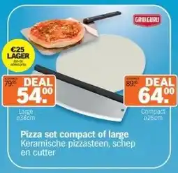 Albert Heijn Pizza set compact of large aanbieding