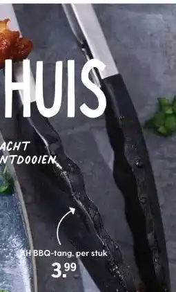 Albert Heijn AH BBQ-tang. per stuk aanbieding